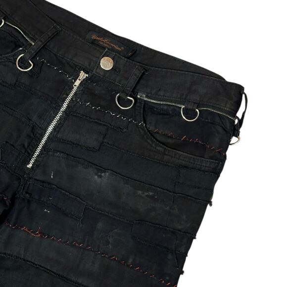 SS03 Ethnic scab flare denim - Picture 3 of 8